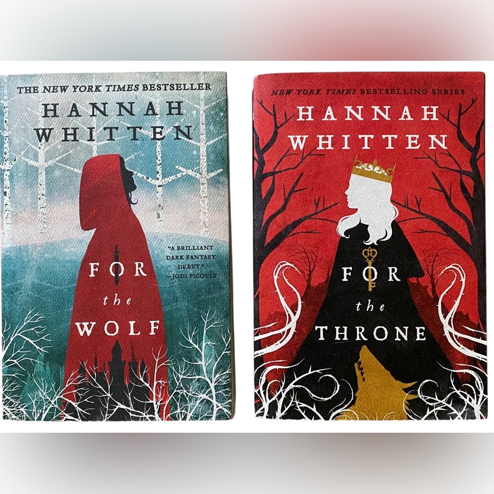 Adult Fantasy Fiction Duology - Hannah Whitten - For the Wolf & For the Throne